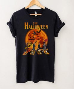 The Halloween Horror Movie And Peanuts Snoopy Red Moon T Shirt