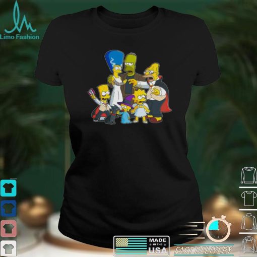 The Simpsons Family Treehouse of Horror Halloween T Shirt