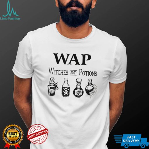 Wap witches and potions halloween witches 2022 shirt