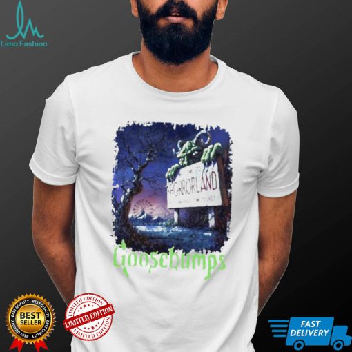 Welcome To Horrorland Goosebump 90s halloween shirt