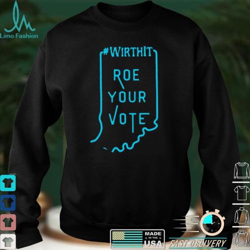 Wirthit Roe your Vote Map shirt