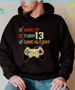 13 Yrs Old Gift Boy Video Gamer Birthday Party 13th Birthday T Shirt