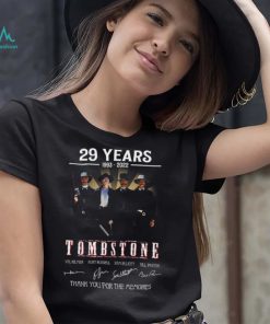 29 years 1993 2022 Tombstone thank you for the memories shirt