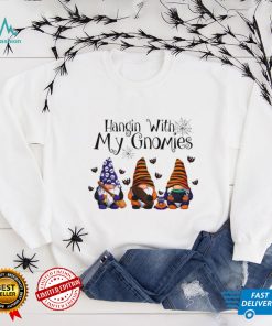 3 Nordic Gnomes Gnome Hangin with My Gnomies Halloween T Shirt