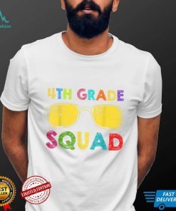 4th Grade Squad Fourth Teacher Student Team Back To School T Shirt 2