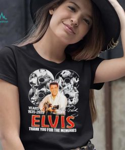 88 Years Of 1935 2023 Elvis Thank You For The Memories Signatures Shirt