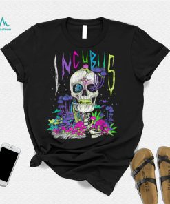 A Crow Left Skull Morning And Flower Incubus View T Shirt