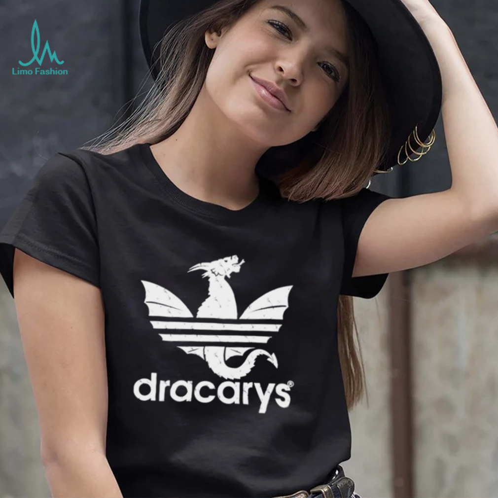 Arte disco Alfabeto Adidas logo dracarys vintage game of thrones shirt - Limotees