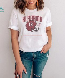 Alabama Crimson Tide Vintage Football Helmet Shirt