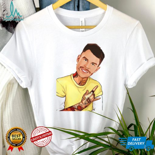 Animated David Warner Funny Anine shirt