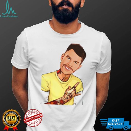 Animated David Warner Funny Anine shirt