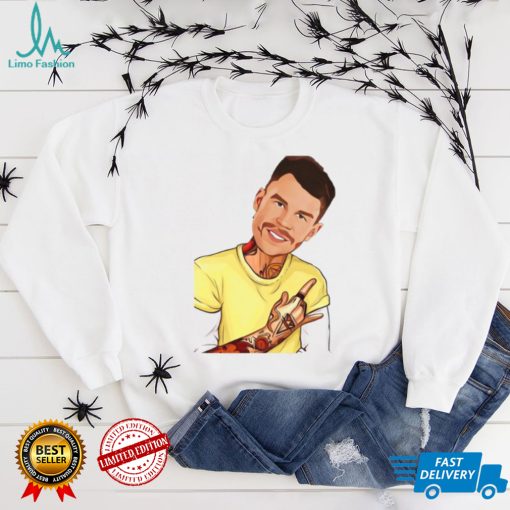 Animated David Warner Funny Anine shirt