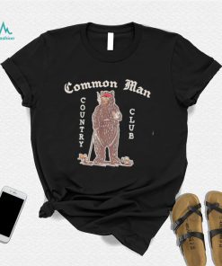 Bear golf Common Man Country Club shirt