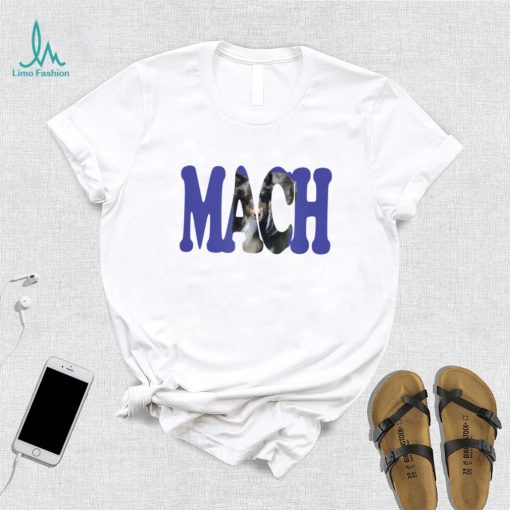 Beautiful Bi Black Sheltie Picture in the Word MACH T Shirt