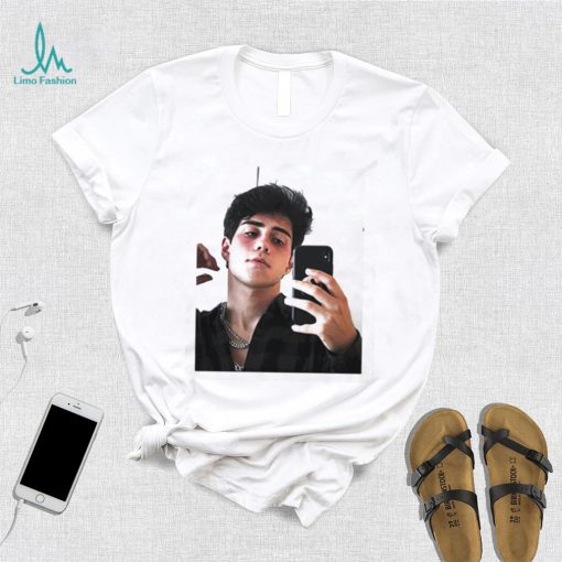 Benji Krol selfie graphic shirt