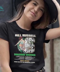 Bill Russell 1934 2022 Thank You For The Memories, Legend Signatures Shirt