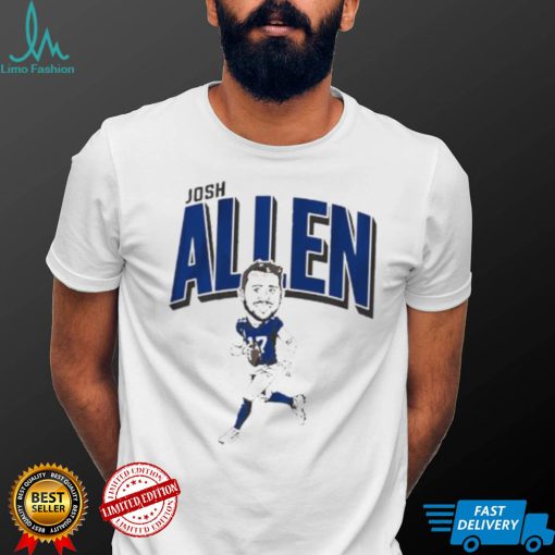 Buffalo Bills Josh allen caricature shirt