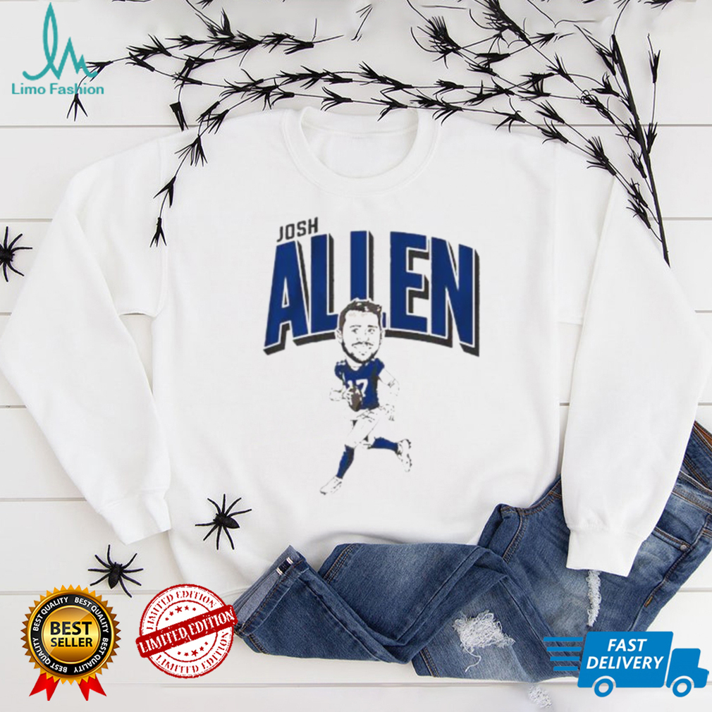 Josh Allen Buffalo Bills Hockey Style Pullover Hoodie