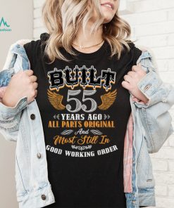 Built 55 Year Ago Birthday Squad 55th Bday Party T Shirt