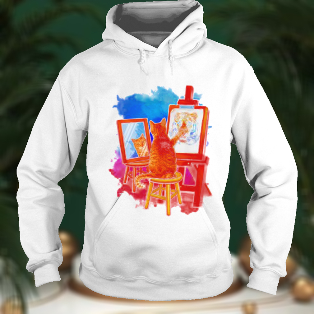 Cat Painting Lion Artistic Animals shirt Cat Painting Lion Artistic Animals shirt