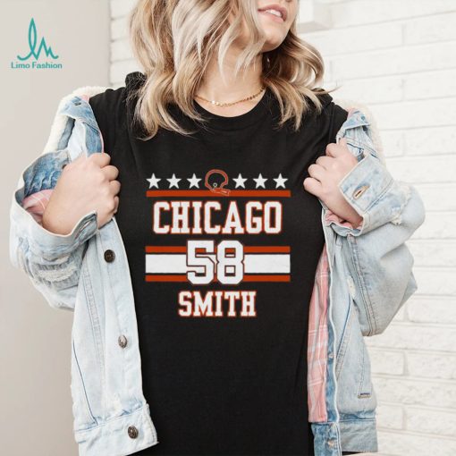 Chicago Football 58 Roquan Smith Shirt