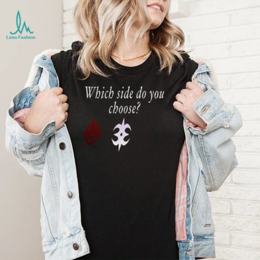 Choose Your Destiny Which Side Do You Choose Fire Emblem Fates Unisex T Shirt