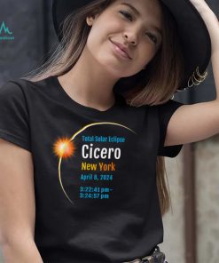 Cicero New York NY Total Solar Eclipse 2024 1 T Shirt