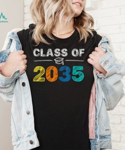 Class of 2035 Grow With Me First Day of School Graduation T Shirt