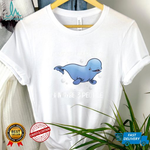 Cool Beluga Whale For Men Women Orca Whales Save The Ocean T Shirt