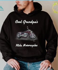 Cool Grandpa's Ride Motorcycles T Shirt
