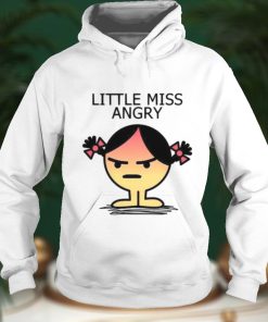 Cute Meme Angry Fitted Little Miss shirt