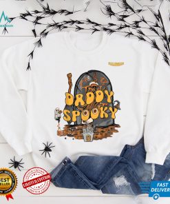 Daddy Spooky TeePapa Spooky Tee Spooky Season Halloween T Shirt