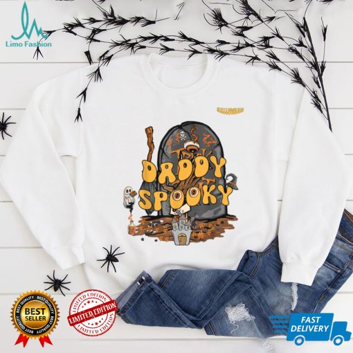 Daddy Spooky TeePapa Spooky Tee Spooky Season Halloween T Shirt