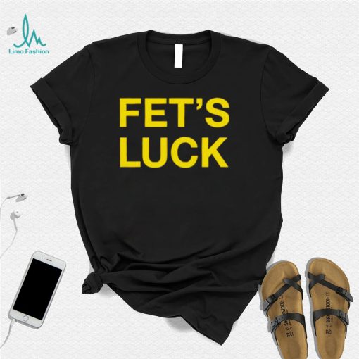 Danny Duncan fet’s luck shirt