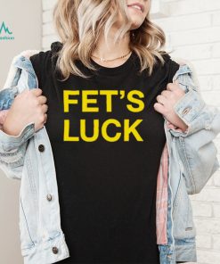 Danny Duncan fet’s luck shirt