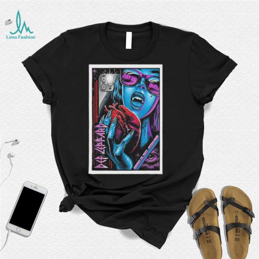 Def leppard san diego poster 2022 shirt