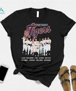 Detroit Tigers Legends Teams Players Signatures Shirt