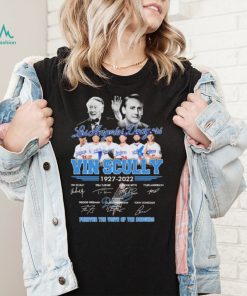 Forever The Voice Of The Dodgers Vin Scully 1927 2022 Signatures Shirt