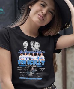 Forever The Voice Of The Dodgers Vin Scully 1927 2022 Signatures Shirt