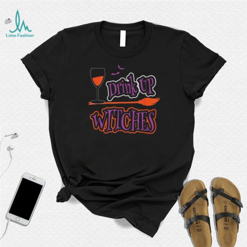 Funny Halloween Shirt Funny Drink Up Witches Costume Halloween Themed Long Sleeve