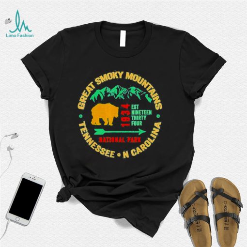 Great Smoky Mountains National Park 80s Graphic Shirt