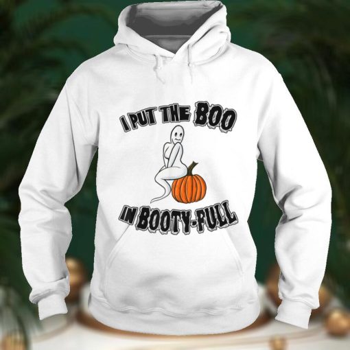 Halloween 2022 I put the Boo in Booty Full Ghost T Shirt 5