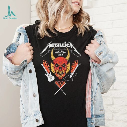 Hellfire Club Metallica Stranger Things Shirt