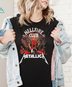 Hellfire Club Stranger Things With Metallica Show Shirt
