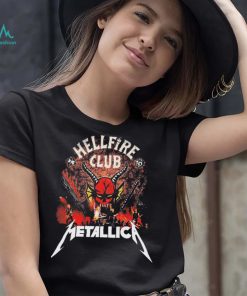 Hellfire Club Stranger Things With Metallica Show Shirt