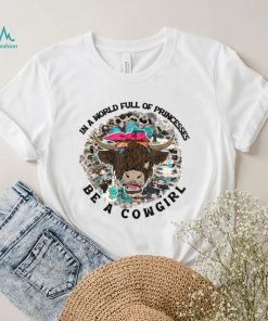 Highland Cow Bandana Be A Cowgirl Western Country Farmers T Shirt
