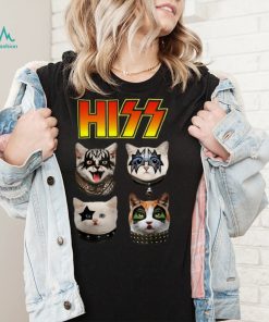 Hiss Funny Cats T Shirt