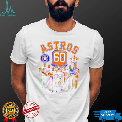 Houston Astros best players signatures shirt