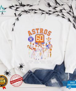 Houston Astros best players signatures shirt