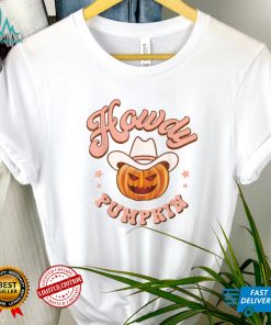 Howdy Pumpkin Rodeo Western Country Fall Southern Halloween T Shirt